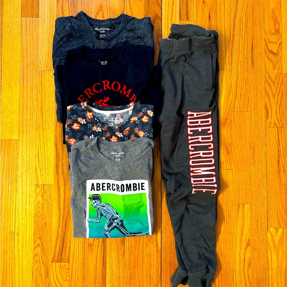 Abercrombie boys graphic tees